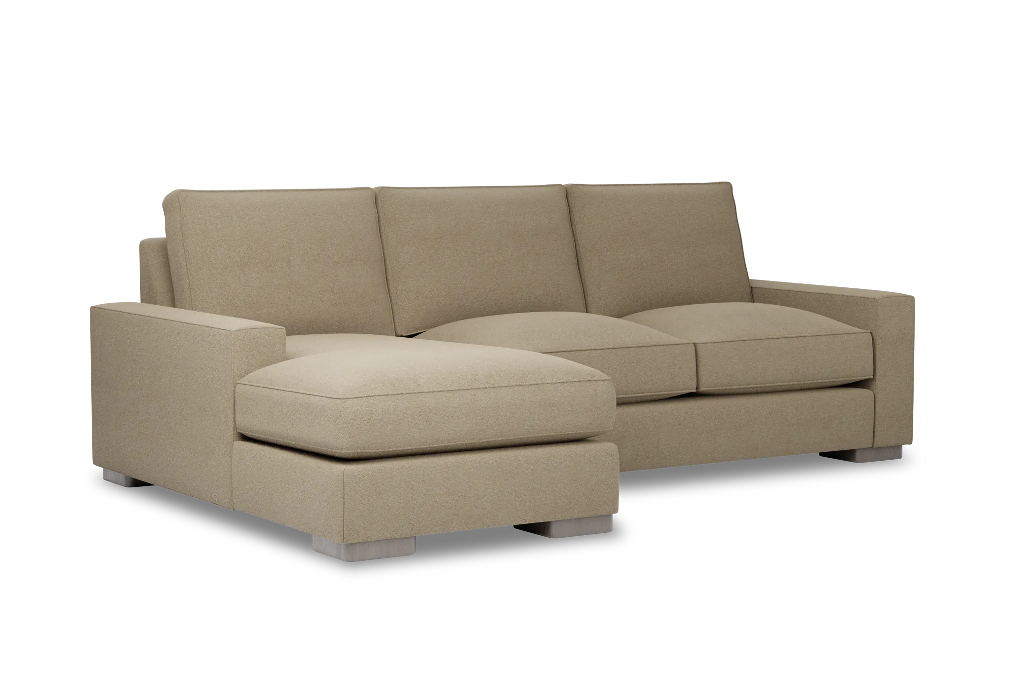 Edgewater Elite Taupe Left Chaise Sectional