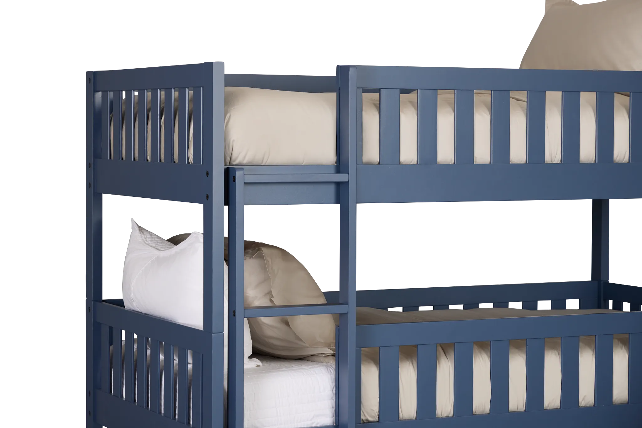 Charleston Dark Blue Triple Bunk Bed