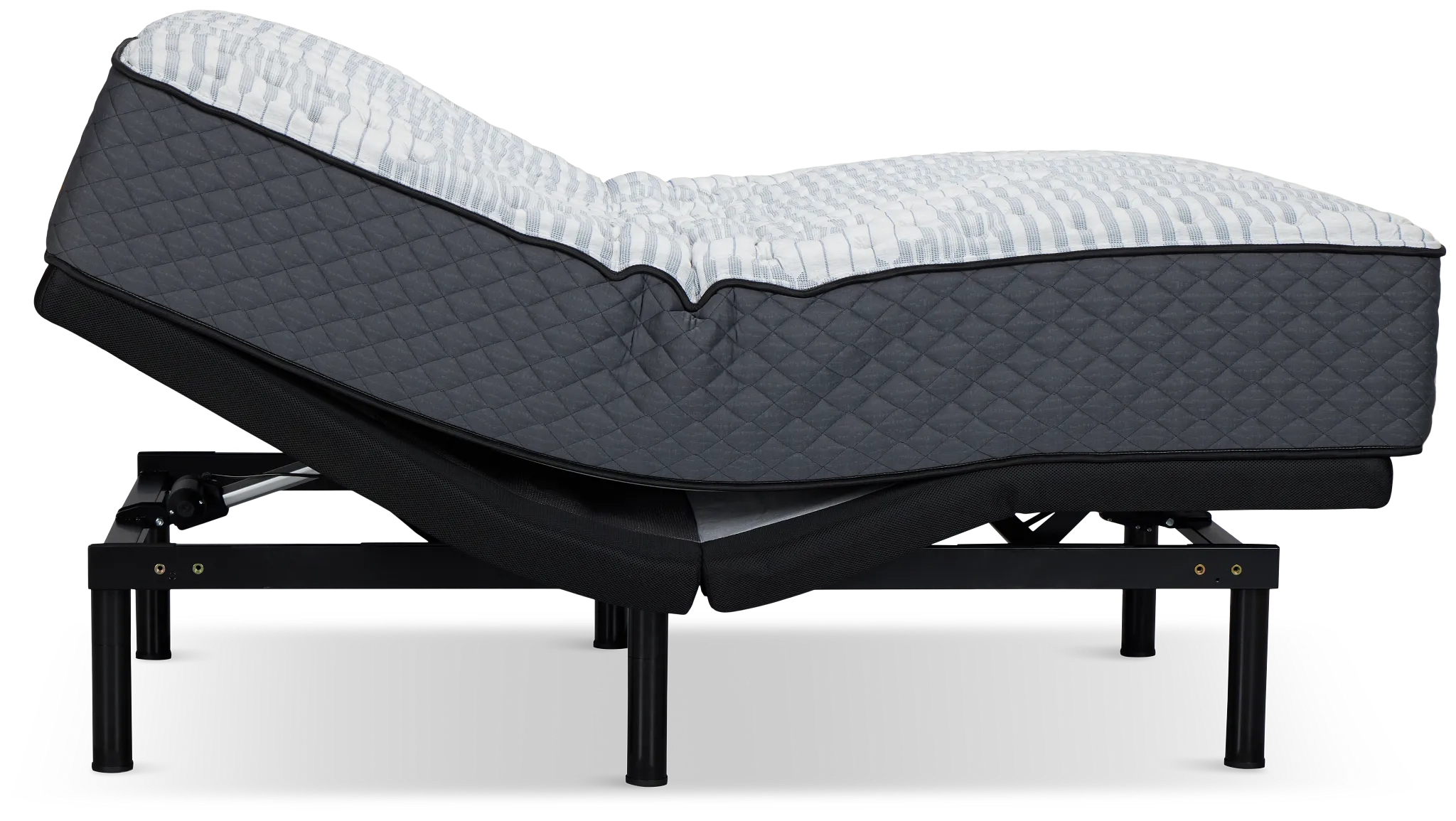 Kevin Charles By Sealy Signature Extra Firm Deluxe Adjustable Mattress Set