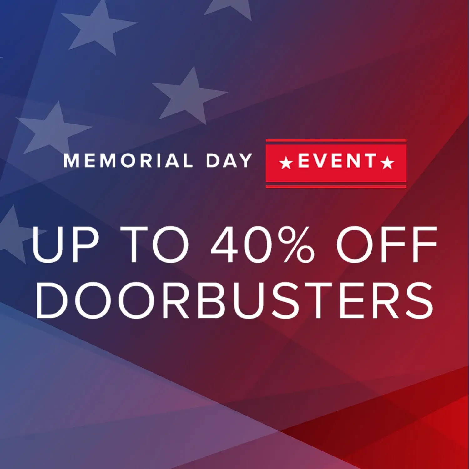 Memorial Day Event