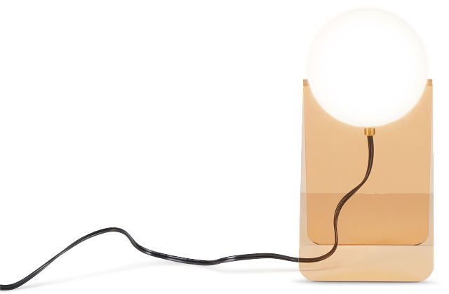 Cleona Orange Table Lamp