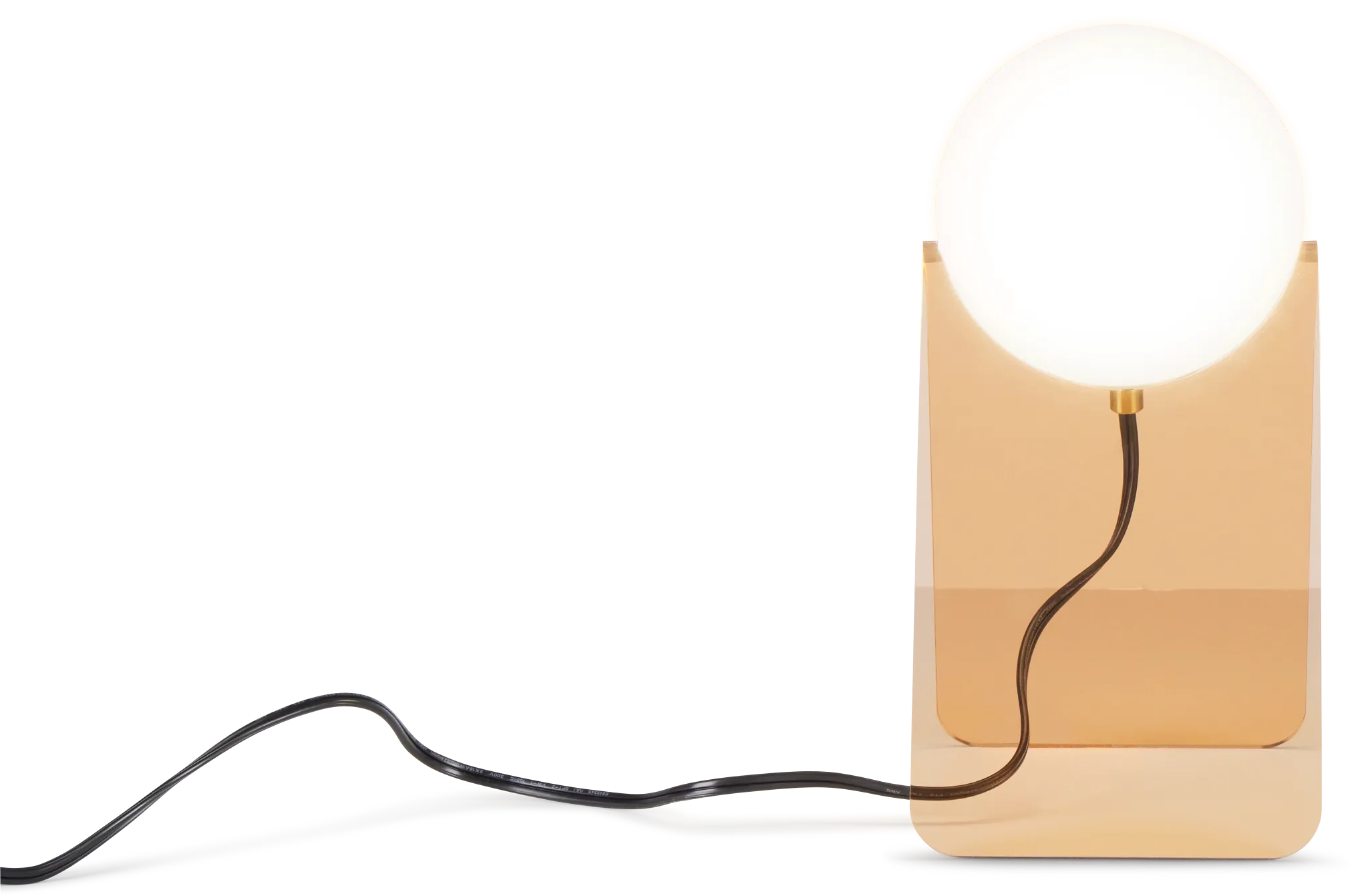 Cleona Orange Table Lamp