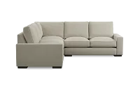 Edgewater Suave Beige Small Two-arm Sectional