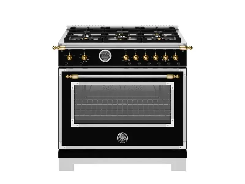 Bertazzoni Heritage Series Black 36" Gas Range Bertazzoni Heritage Series Black 36" Gas Range