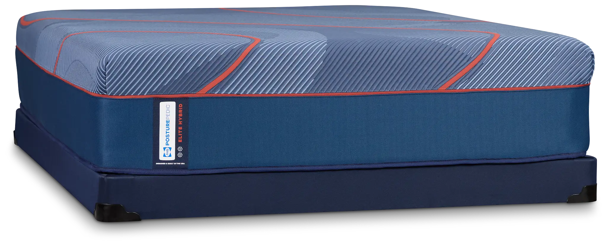 Posturepedic High Point Elite Hybrid Firm Low-profile Mattress Set Posturepedic High Point Elite Hybrid Firm Low-profile Mattress Set