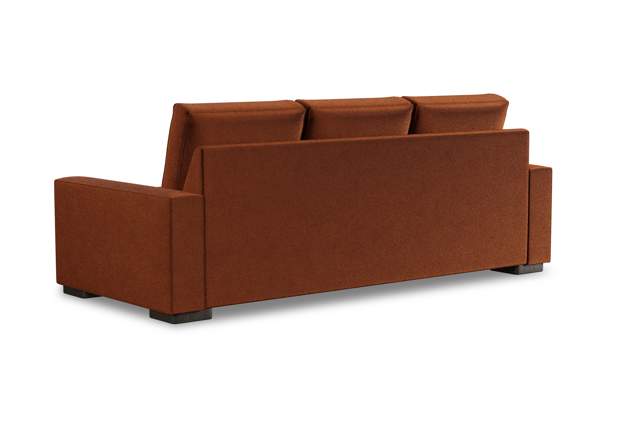 Edgewater Joya Orange 96" Sofa W/ 3 Cushions