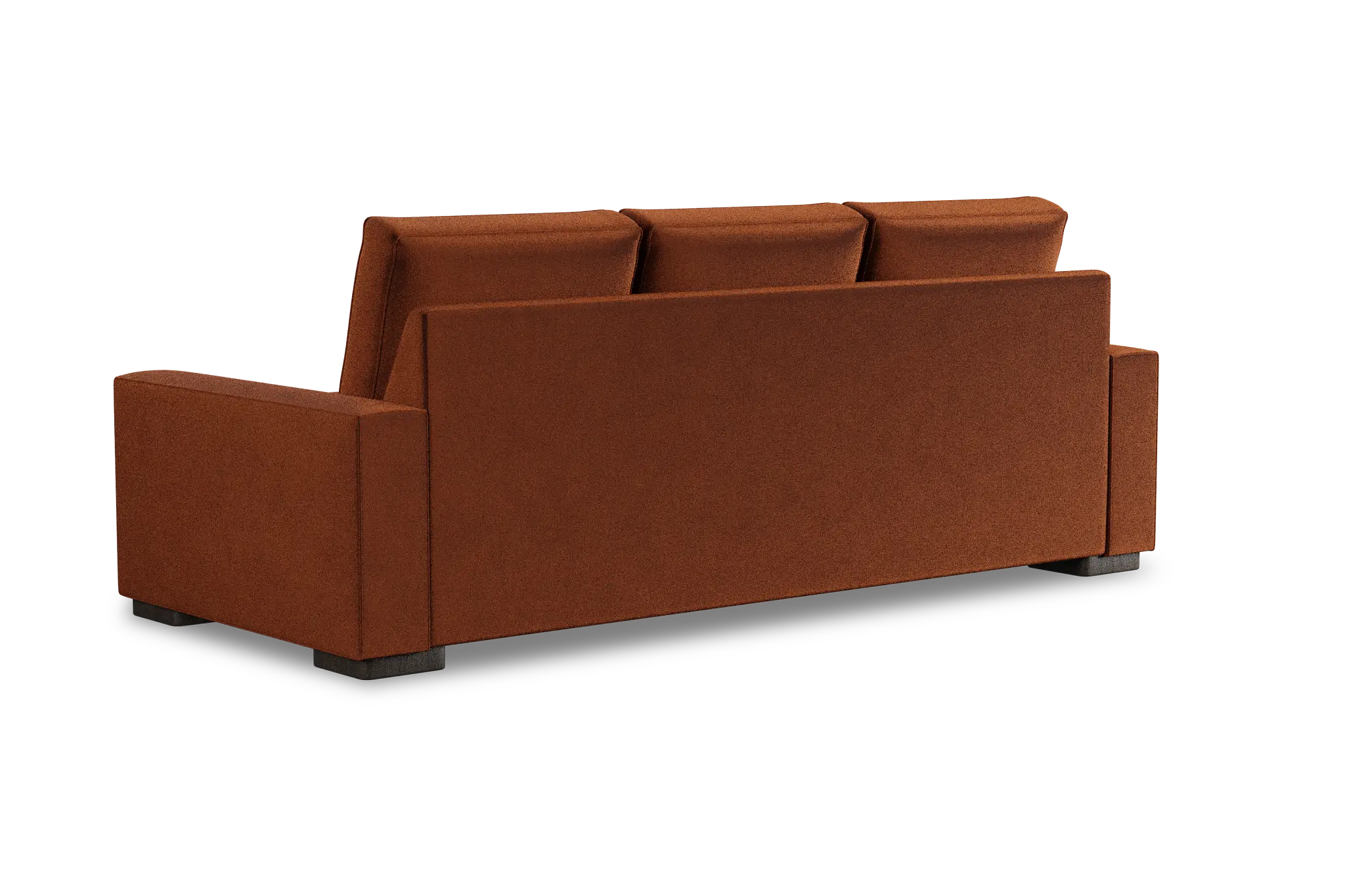 Edgewater Joya Orange 96" Sofa W/ 3 Cushions Edgewater Joya Orange 96" Sofa W/ 3 Cushions