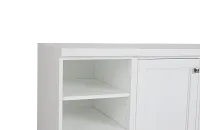 Newport White 96" Tv Stand