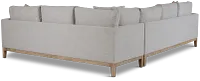 Emma Gray Medium Two-arm Sectional