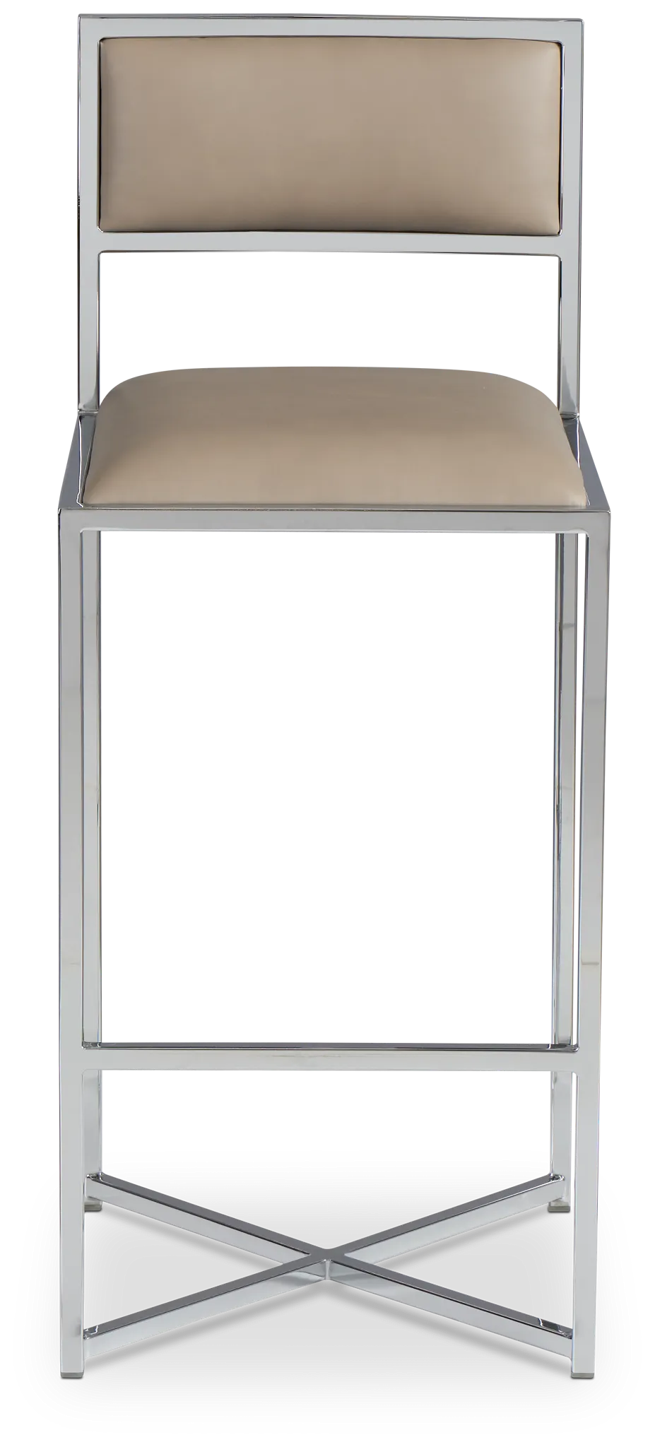 Amalfi Taupestnl Steel 30" Upholstered Barstool