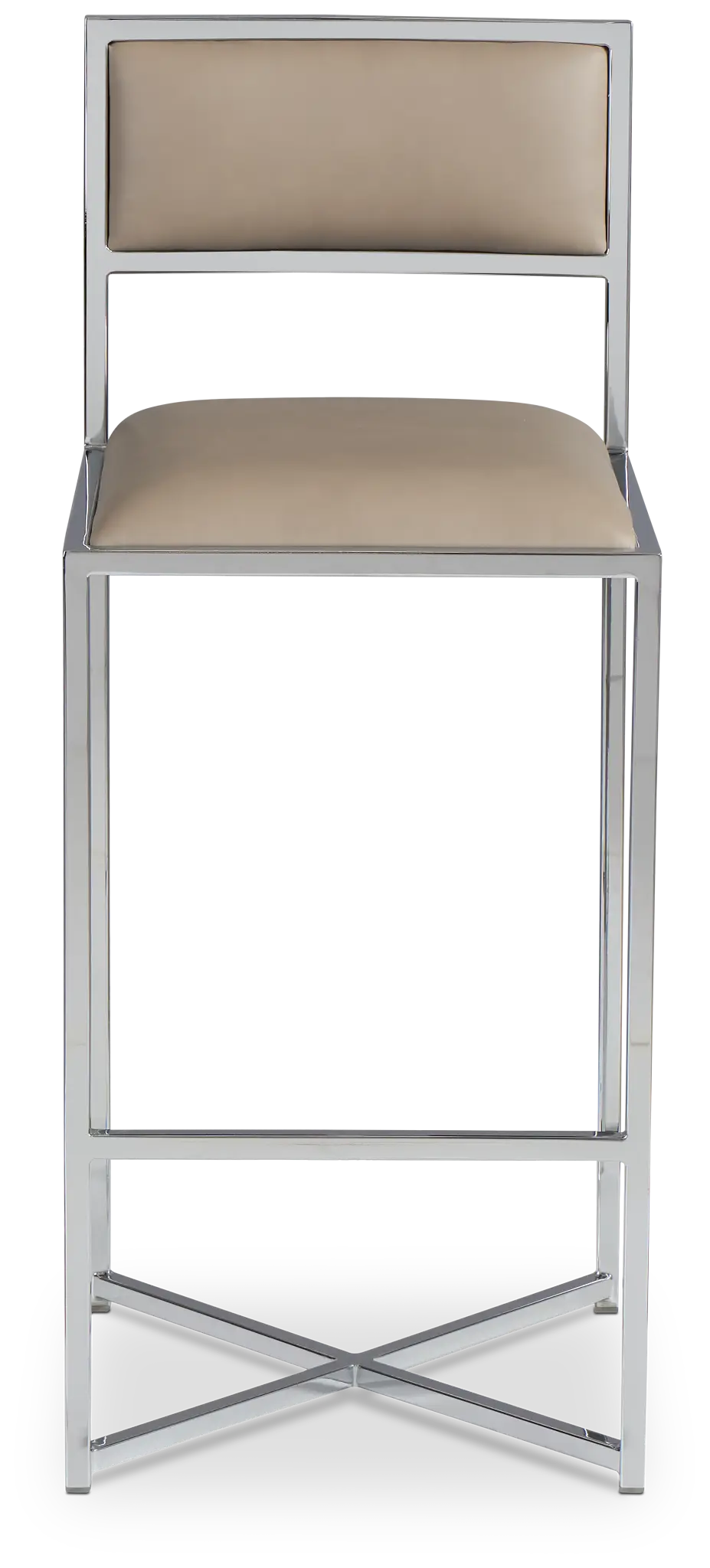 Amalfi Taupestnl Steel 30" Upholstered Barstool Amalfi Taupestnl Steel 30" Upholstered Barstool