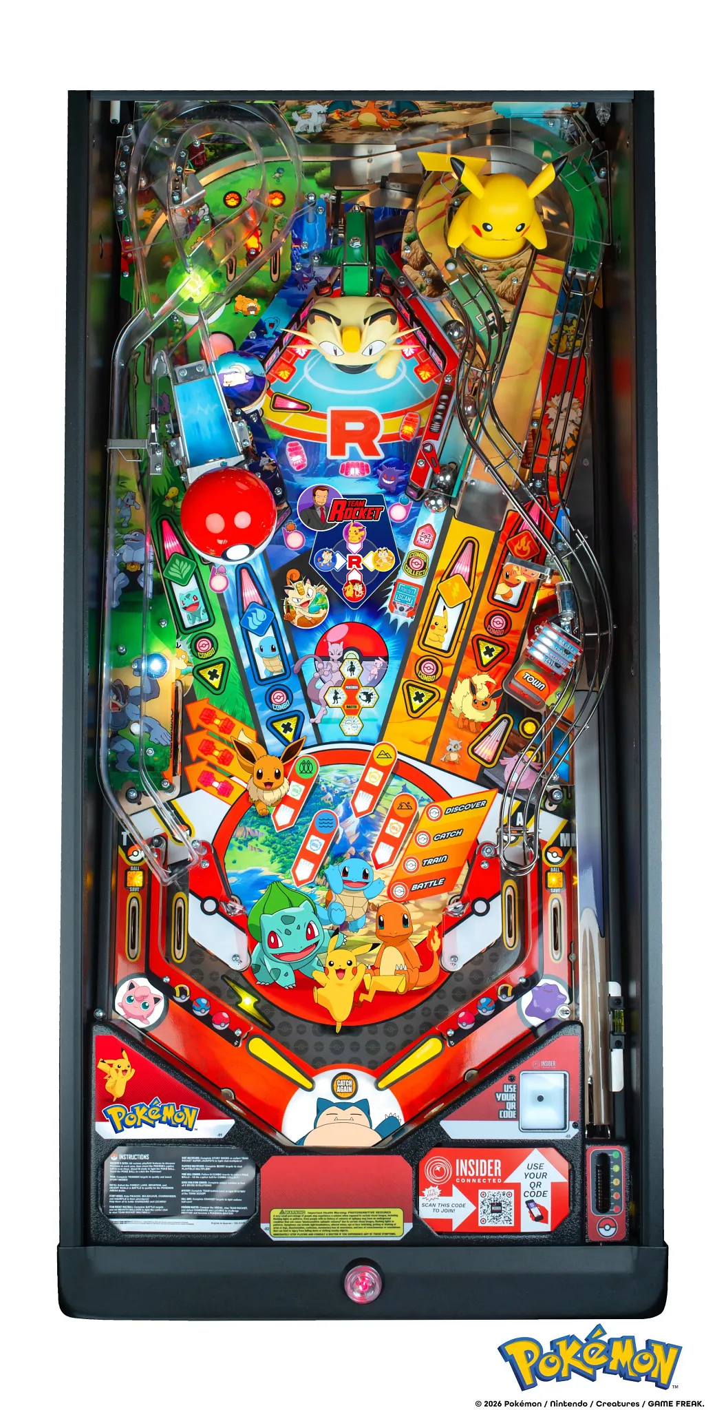 Pokemon Pro Pinball Machine