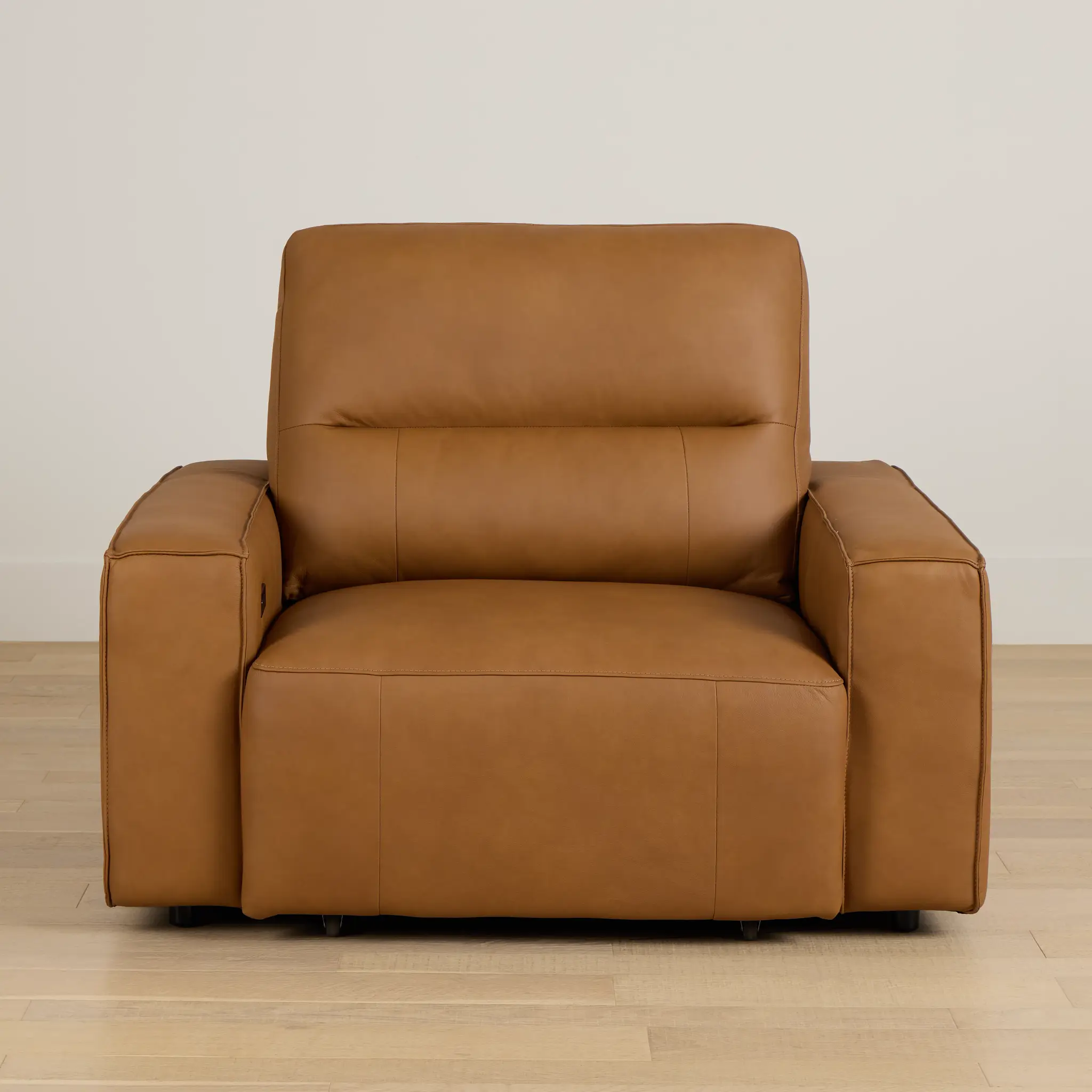 Rudy Brown Lthr/vinyl Power Reclining Chaise Rudy Brown Lthr/vinyl Power Reclining Chaise