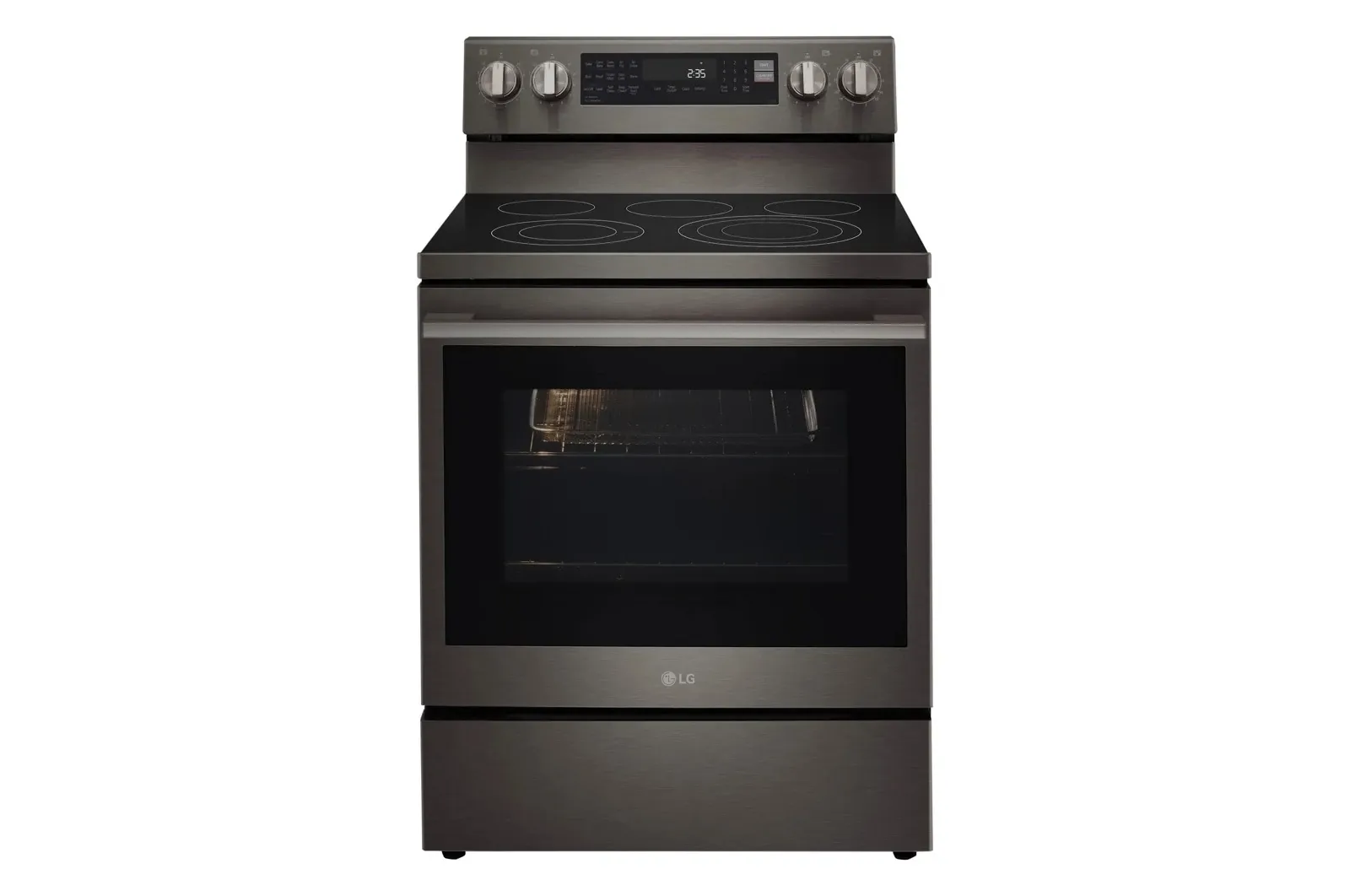 Lg 6325 Series Black Electric Range