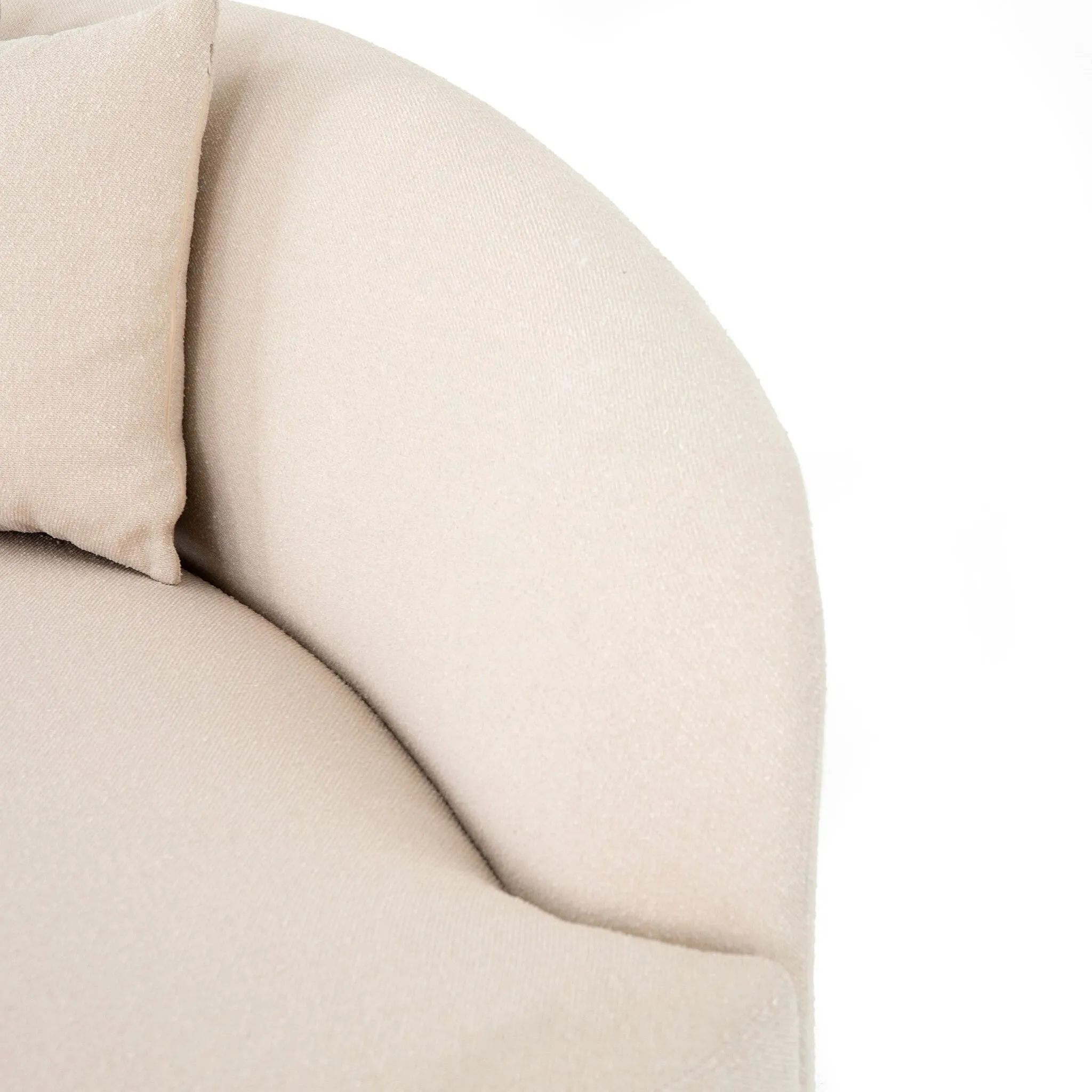 Four Hands Lali Light Beige Left Accent Chaise