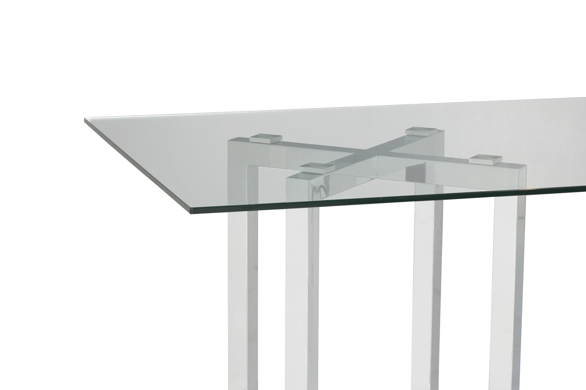 Amalfi Glass Rectangular Table