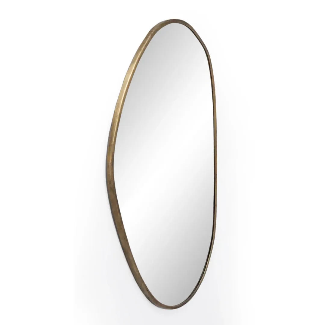 Berkely Brass Metal Mirror