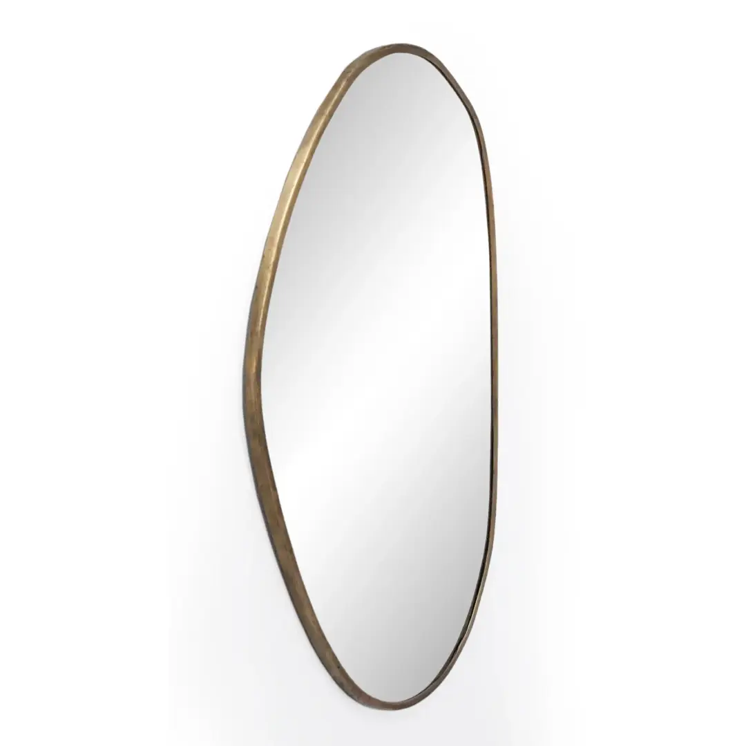 Four Hands Berkely Brass Metal Mirror Four Hands Berkely Brass Metal Mirror