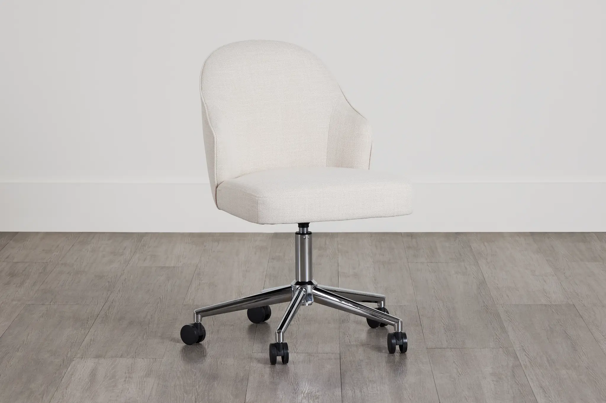 Paige Light Beige Swivel Desk Chair Paige Light Beige Swivel Desk Chair