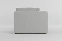 Destin Delray Pewter Fabric 2-piece Modular Sofa