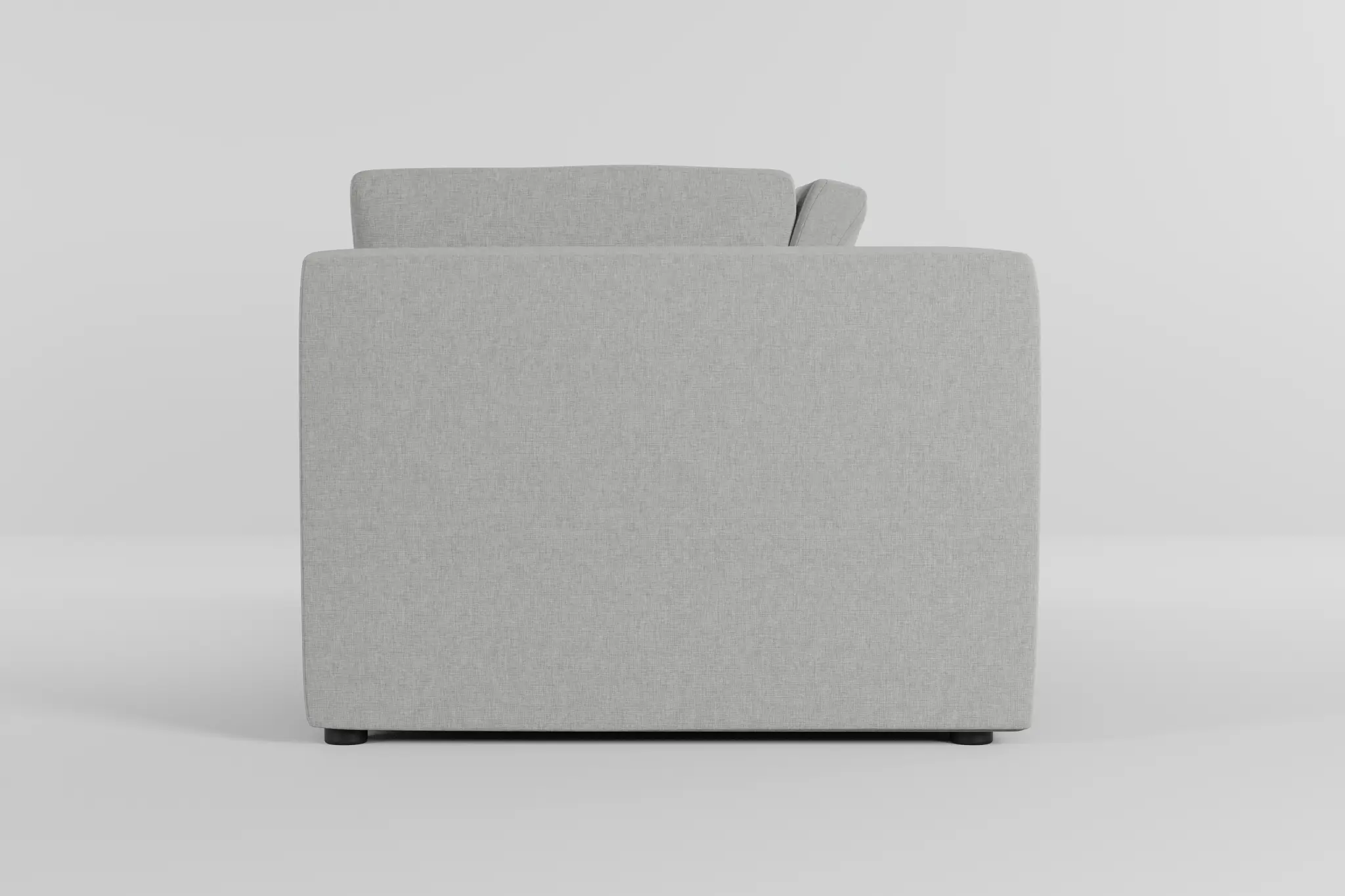 Destin Delray Pewter Fabric 2-piece Modular Sofa Destin Delray Pewter Fabric 2-piece Modular Sofa