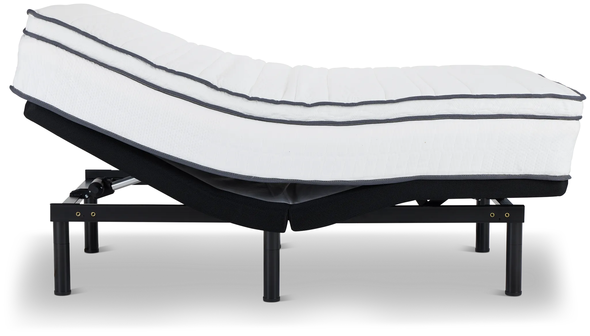 Rest & Renew By Zinus 12" Hybrid Deluxe Adjustable Mattress Set