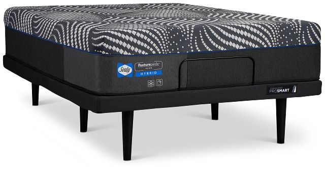 Sealy Posturepedic Plus High Point 14" Firm Ergo Prosmart Adjustable Mattress Set
