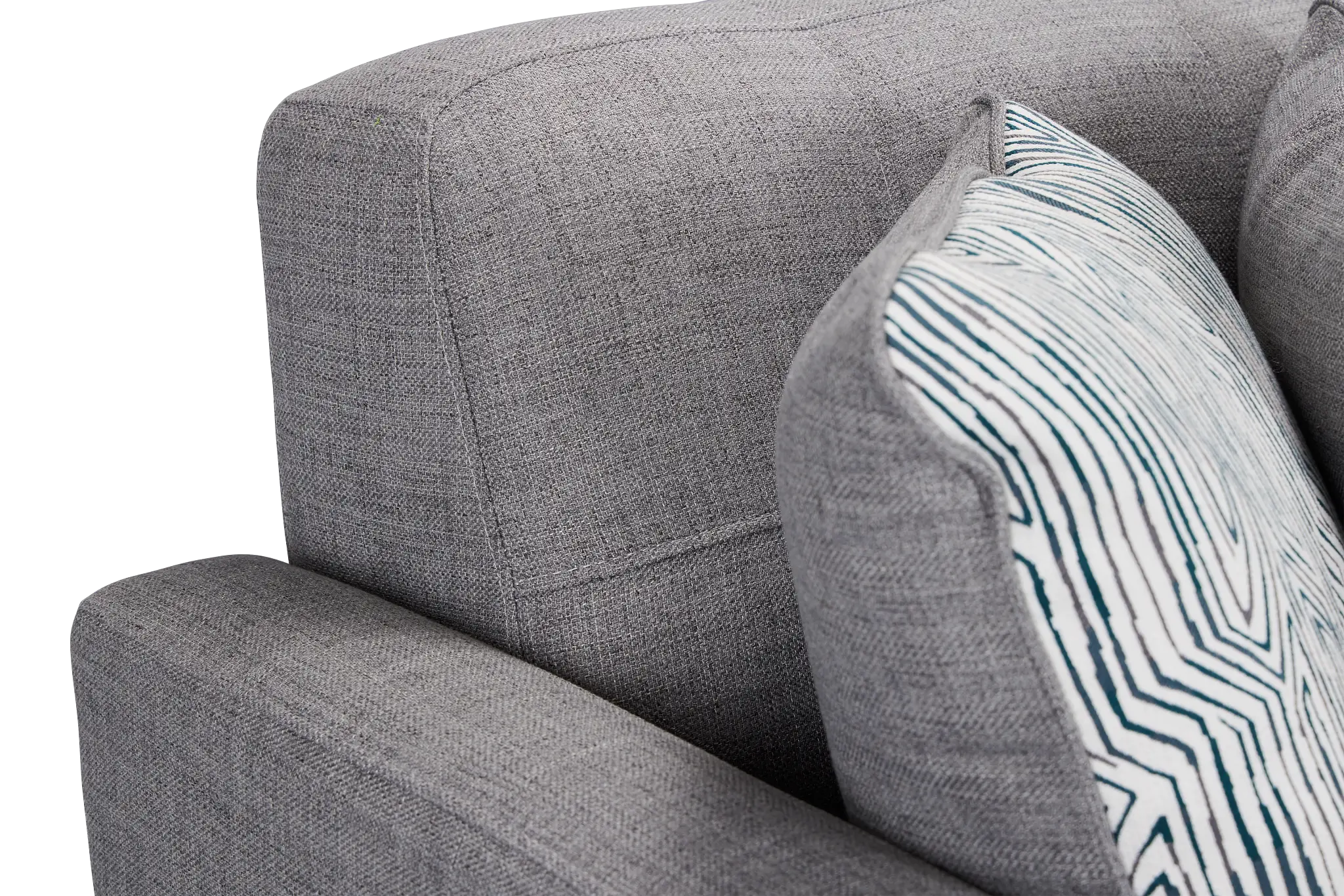 Raya Light Gray Fabric Sofa Raya Light Gray Fabric Sofa