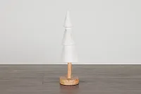 Pine White Large Tabletop Accessory