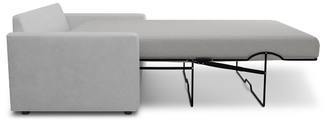 Siesta Peyton White Fabric Memory Foam Sleeper
