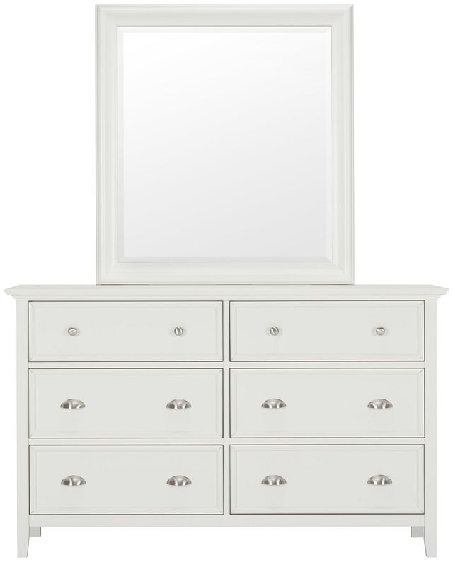 Spencer White Dresser & Mirror (0)