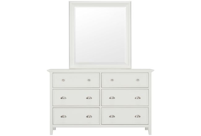 Tamara White Dresser Mirror Baby Kids Dressers Mirrors City Furniture
