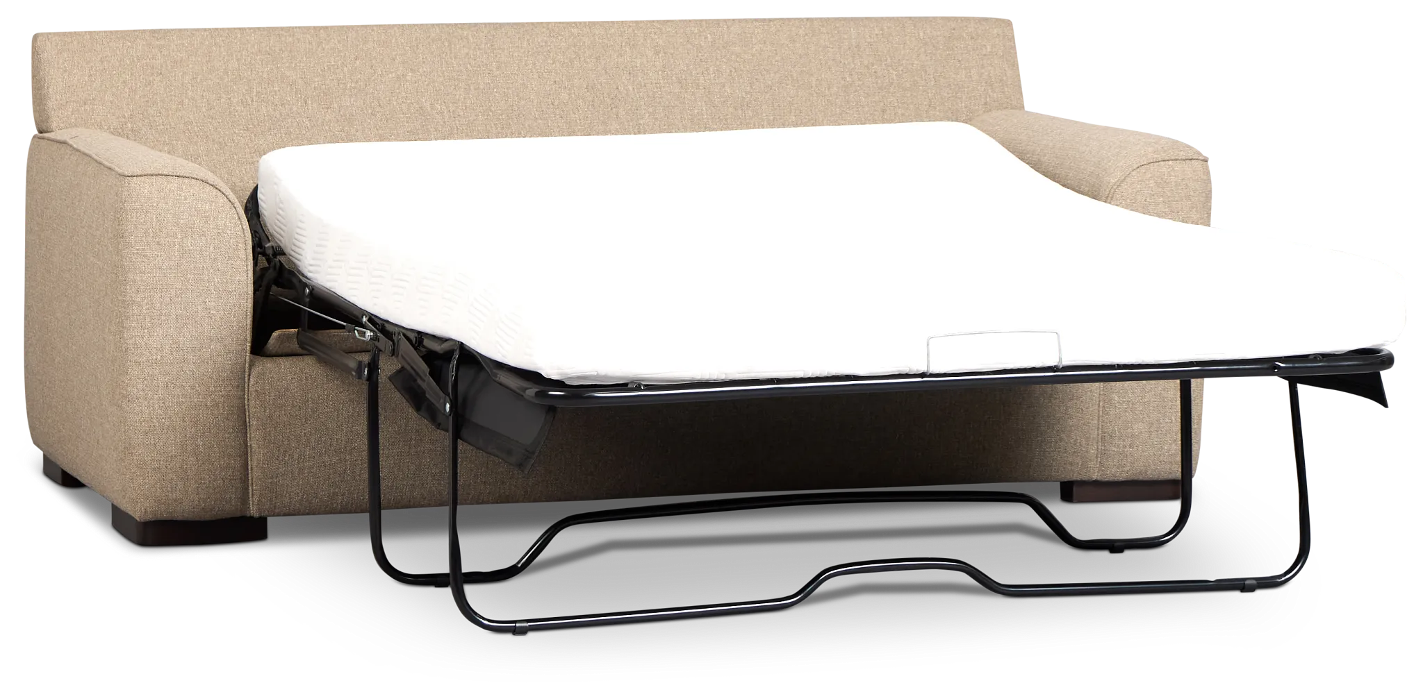 Sinclair Brown Fabric Cooling Memory Foam Sleeper