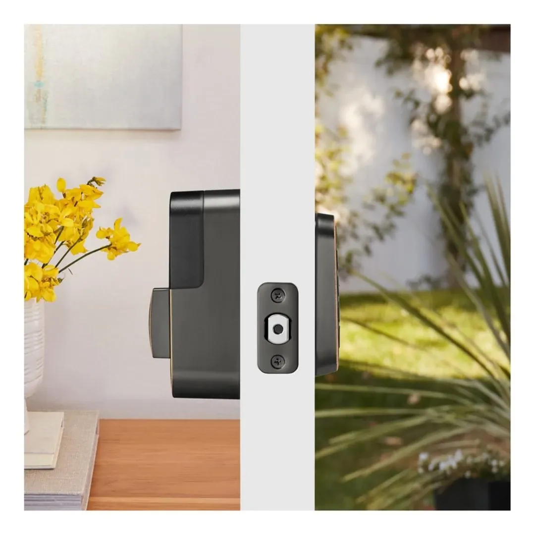 Yale Pro 2 Pushbutton Direct Wifi Bronze Key-free Keypad Door Lock