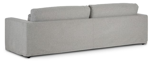 Cozumel Light Gray Fabric Large Sofa