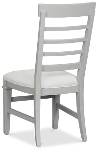 Cape Cod Gray Upholstered Side Chair