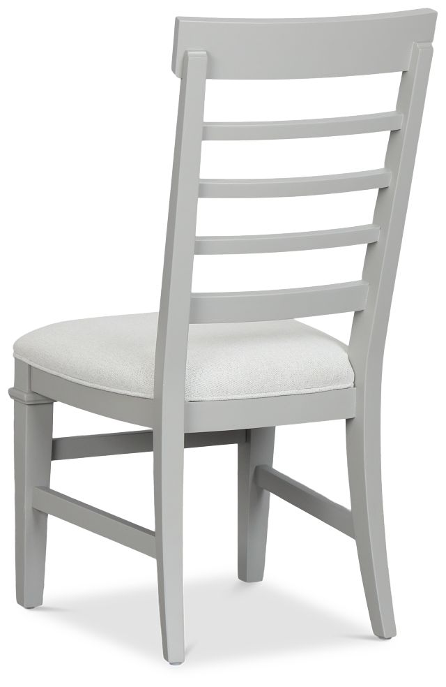 Cape Cod Gray Upholstered Side Chair