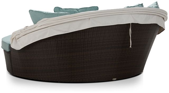 Fina Teal Canopy Daybed (5)