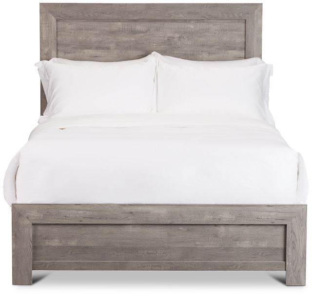 Ollie Gray Panel Bed