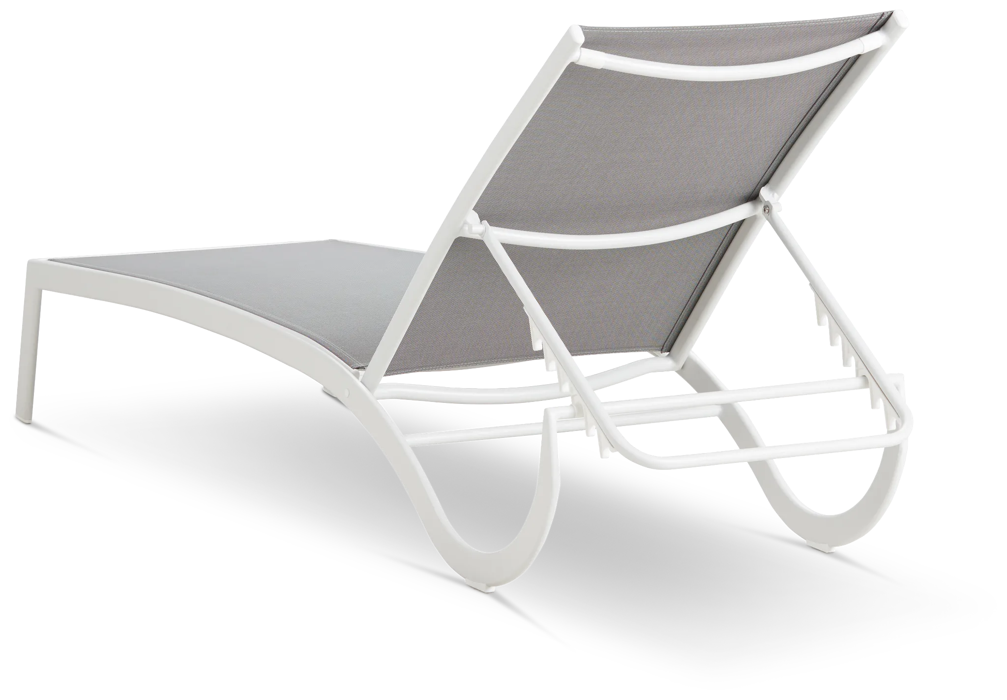 Lisbon2 Gray Sling Chaise