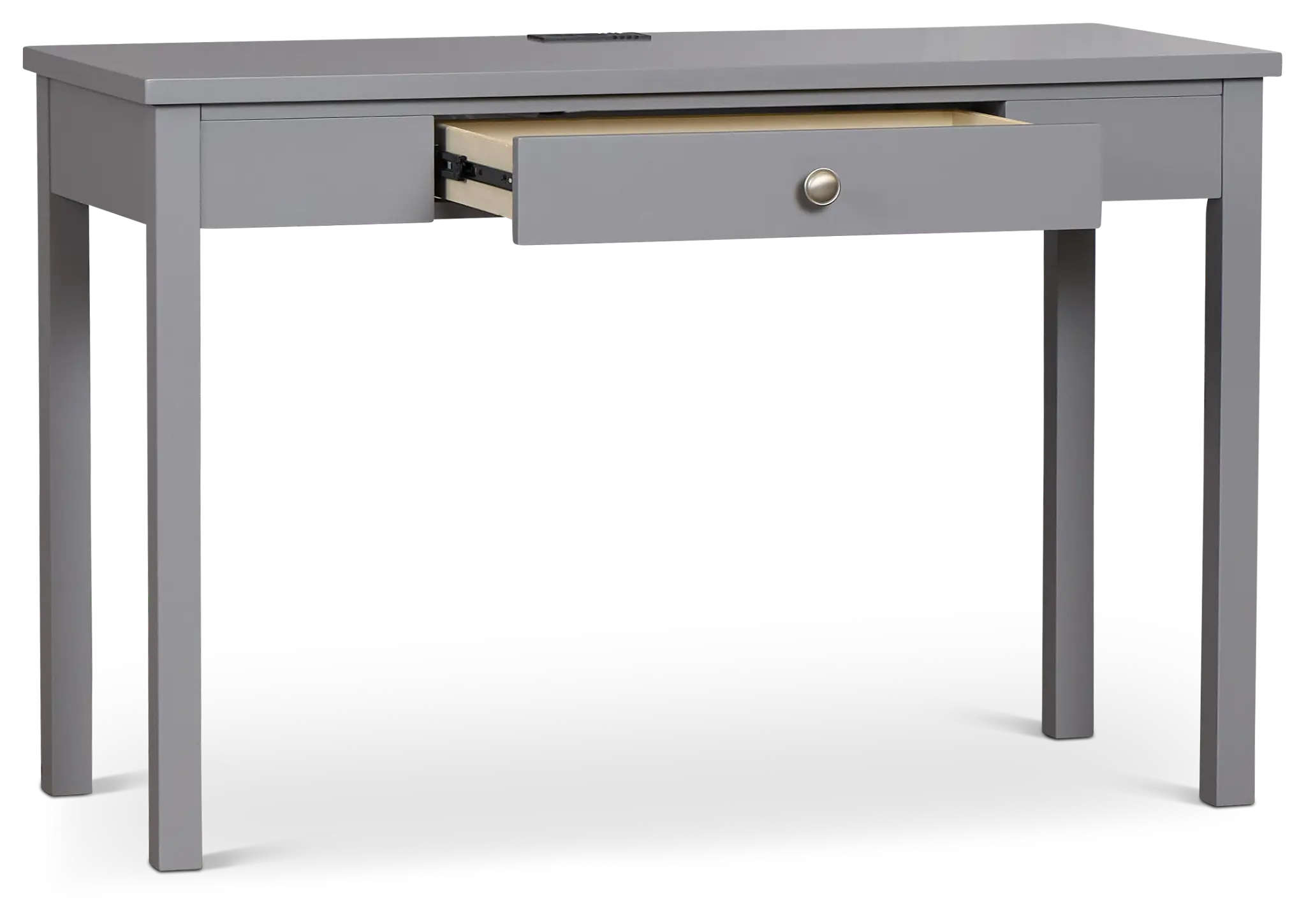 Charleston Gray 1-drawer Desk Charleston Gray 1-drawer Desk