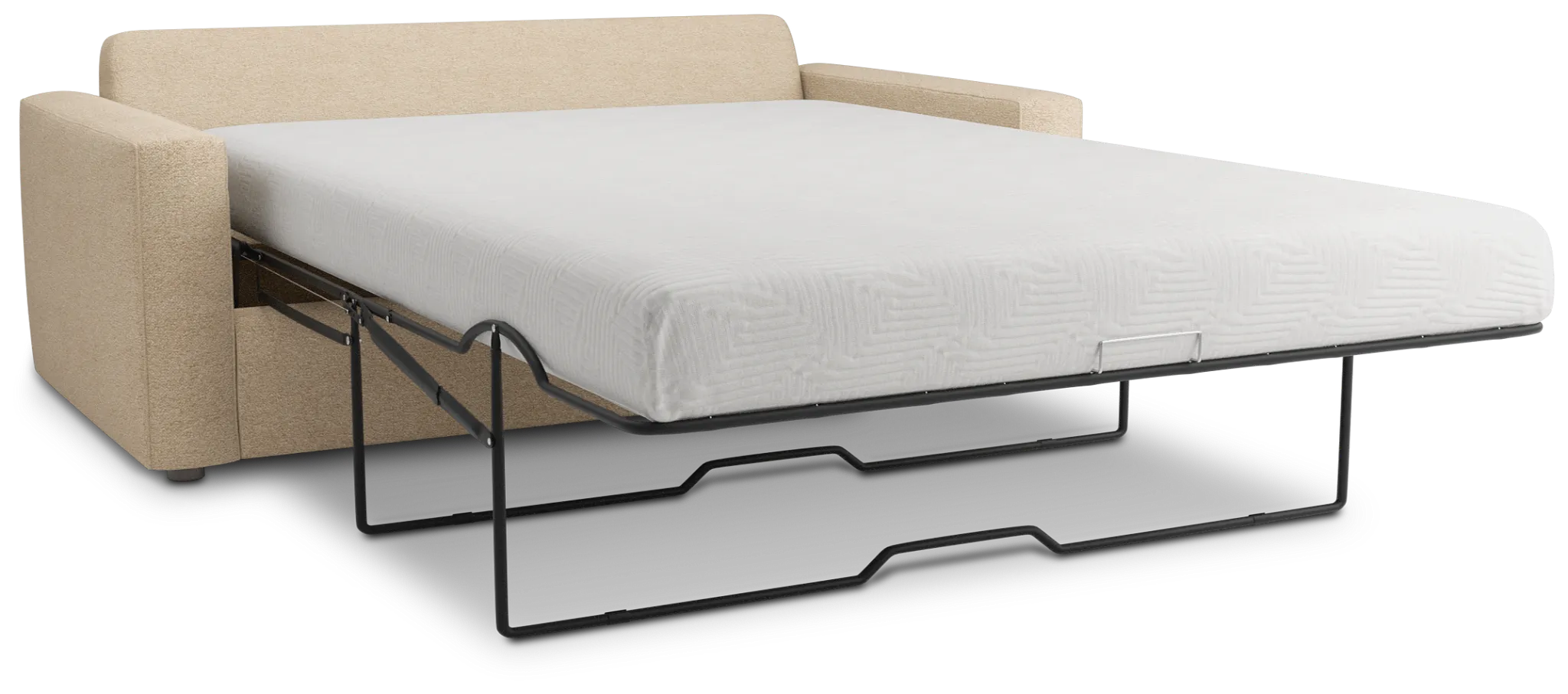 Siesta Elite Taupe Fabric Cooling Memory Foam Sleeper