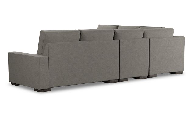 Edgewater Maguire Pewter Medium Two-arm Sectional
