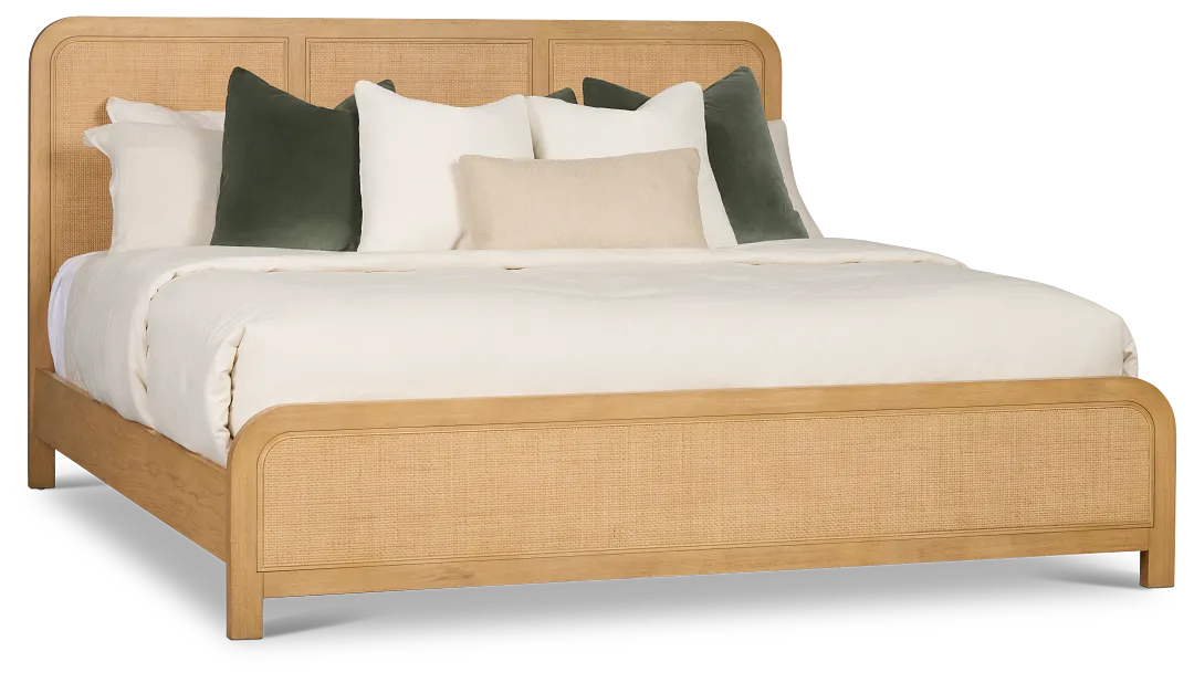 Pacific Light Tone Platform Bed