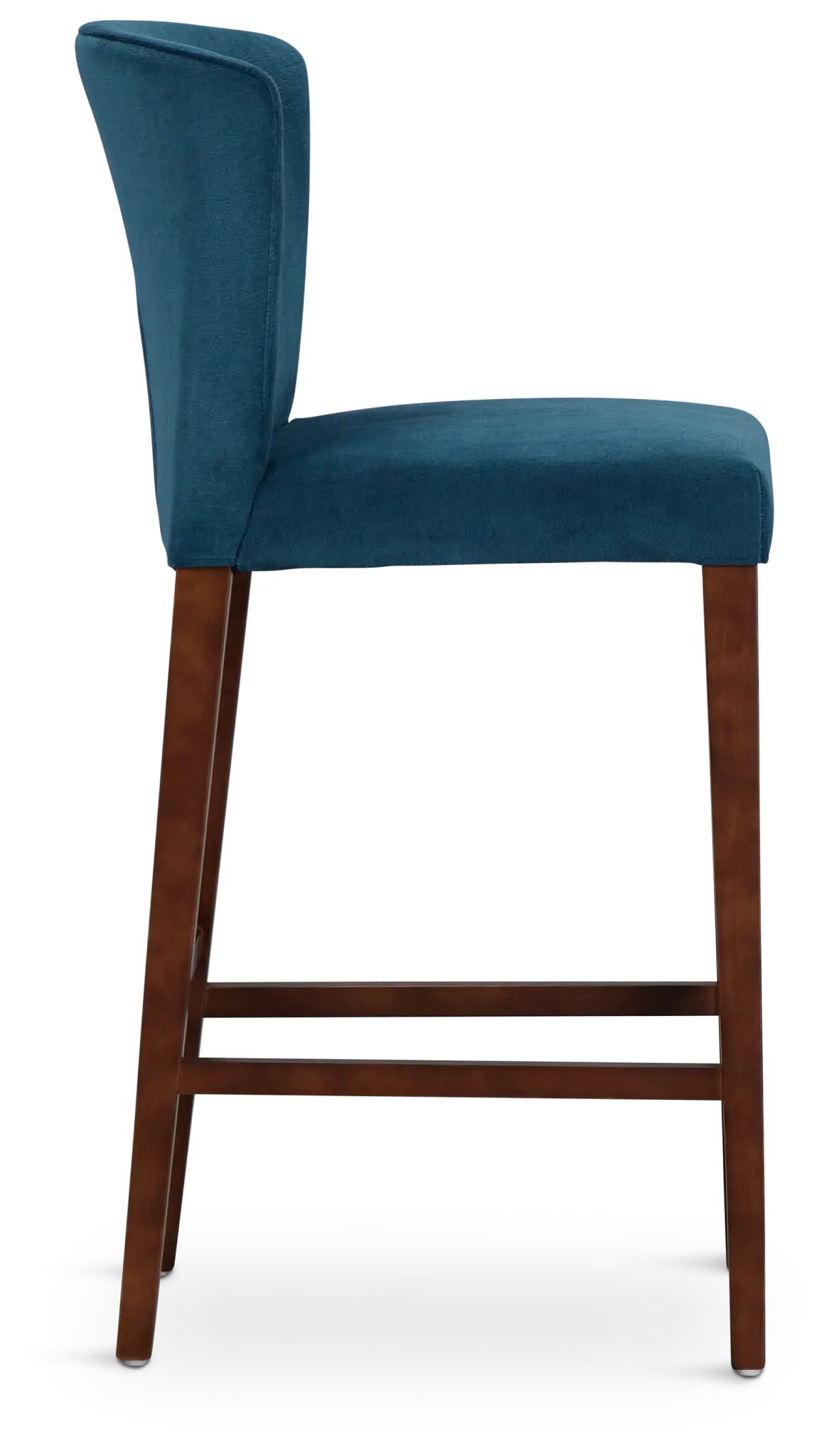 Bentley Dark Blue Velvet 30" Upholstered Barstool Bentley Dark Blue Velvet 30" Upholstered Barstool