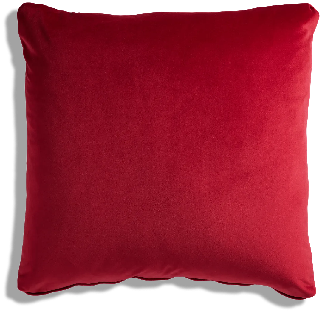 Reign Red 20" Accent Pillow