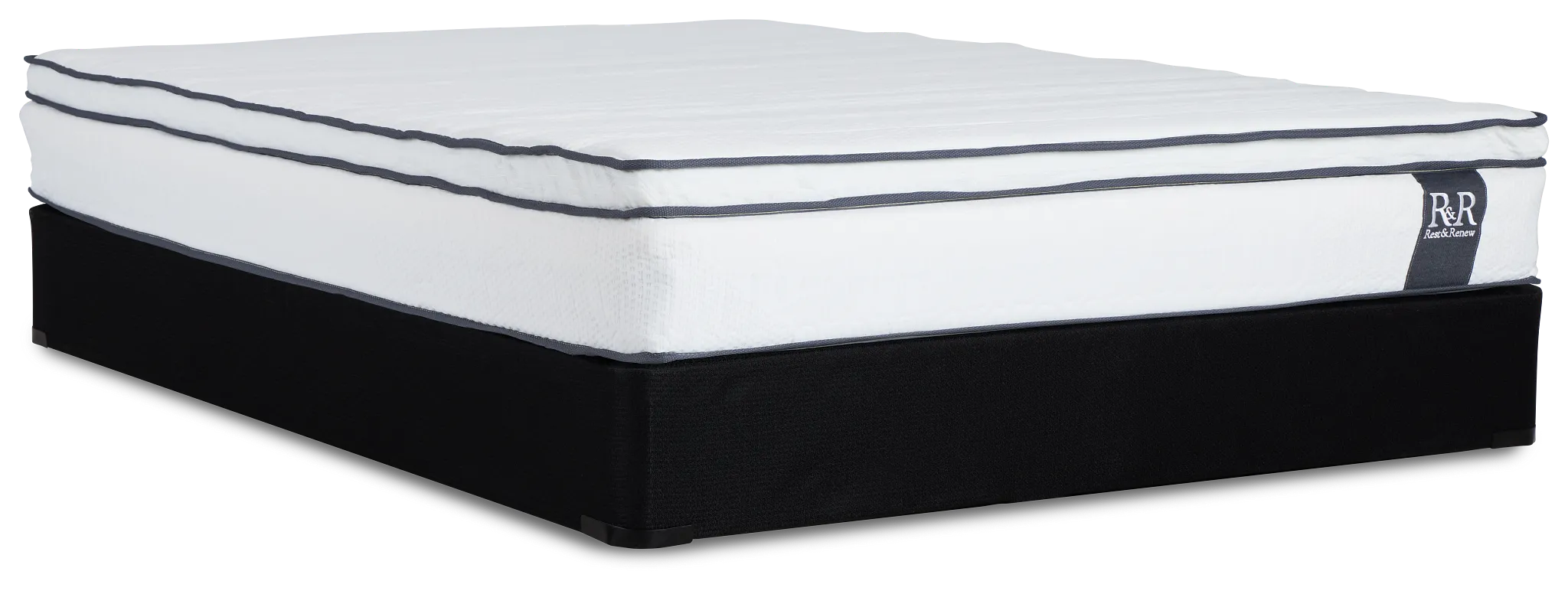 Rest & Renew By Zinus 12" Hybrid Mattress Set