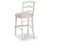 Savannah Ivory 30" Upholstered Barstool