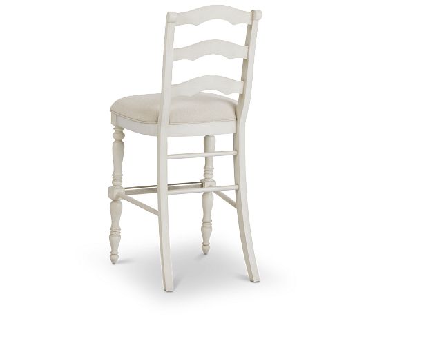 Savannah Ivory 30" Wood Barstool