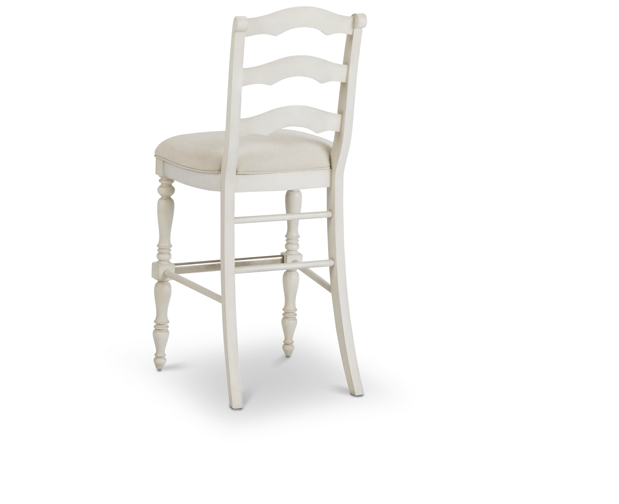 Savannah Ivory 30" Upholstered Barstool